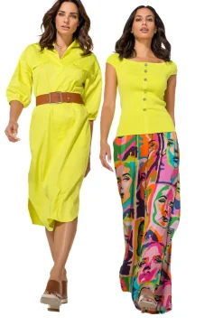 1242-80 / Aansluitende Geklede Top Met Stretch><noscript><img width=