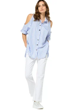 3560-90 / Comfortabele 7/8 Jeans, Bootcut, Normal Waist><noscript><img width=