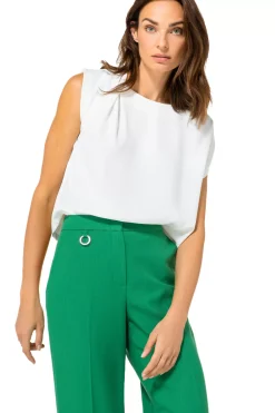 1523-62 / Comfortabele Citylook Broek, Recht Been, Normal Waist><noscript><img width=