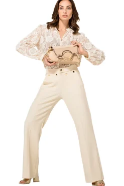1583-34 / Comfortabele Citylook Broek, Recht Been, Normal Waist><noscript><img width=