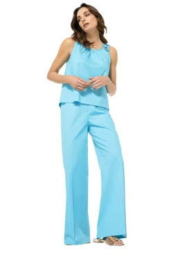 3573-62 / Comfortabele Rechtvallende Broek, Normal Waist><noscript><img width=