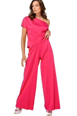 1569-74 / Comfortabele Wijde Broek In Katoen, Normal Waist><noscript><img width=