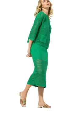 3213-61 / Doorzichtige Gehaakte Lange Pull><noscript><img width=