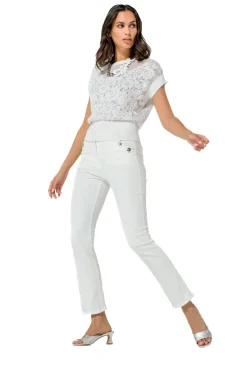1266-91 / Elegante Half Doorschijnende Top><noscript><img width=