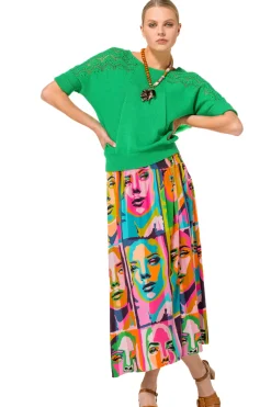 1240-63 / Fijn Gebreide Pull 2 Styles><noscript><img width=