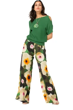 1246-62 / Fijn Gebreide Top Met Schoudereffect><noscript><img width=