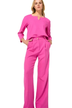1681-73 / Korte Rechte Comfortabele Citylook Top>Caroline Biss Clearance