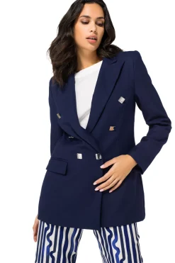 1824-21 / Licht Aansluitende Citylook Comfortabele Blazer><noscript><img width=