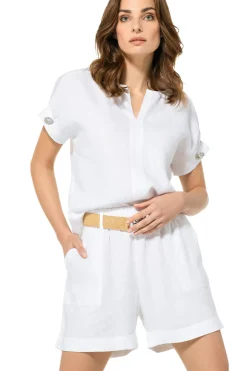 3568-90 / Linnen Short, Normal Waist><noscript><img width=
