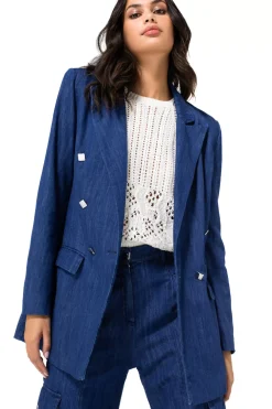 1232-91 / Los Gebreide Pull Met Afneembare Mouwen><noscript><img width=