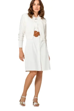1113-91 / Rechtvallende Jurk Met Stretch><noscript><img width=