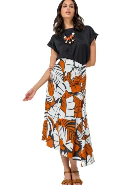 1627-10 / Rechtvallende Top Met Mouweffect>Caroline Biss Sale