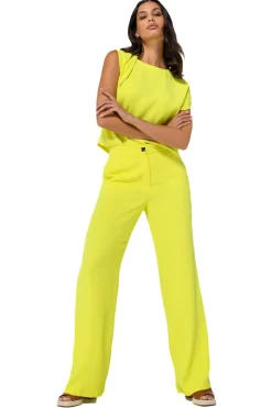 1621-80 / Soepelvallende Asymmetrische Korte Top><noscript><img width=