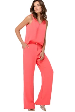 1521-72 / Soepelvallende Citylook Broek, Recht Been, Normal Waist><noscript><img width=