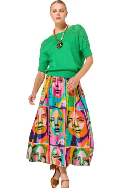 1702-79 / Soepelvallende Midirok Pop-Art><noscript><img width=