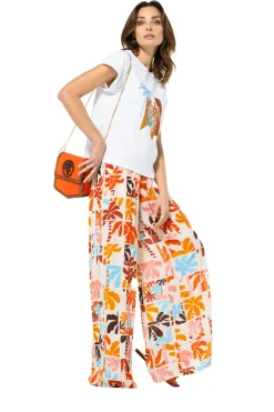 3569-89 / Soepelvallende Palazzo Broek, Normal Waist><noscript><img width=